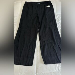 New GAP Size XXL Tall Wide Leg Linen Blend Pants